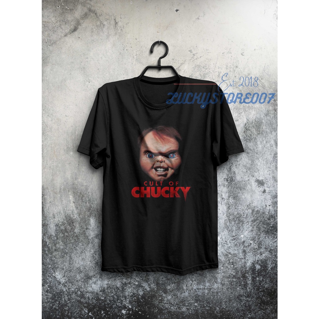 Kaos Distro CHUCKY FULL PRINT | KAOS PREMIUM HIGH QUALITY | KAOS DISTRO PRIA WANITA | KAOS BOOTLEG