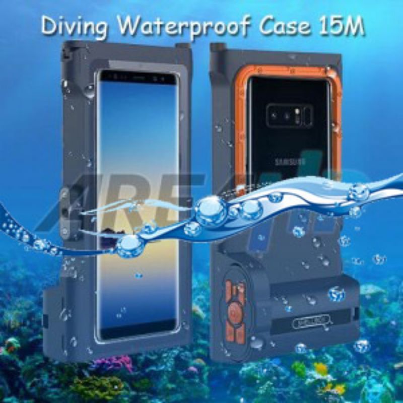 Shellbox Gen 3 Diving Waterproof Case Casing Cover 15M Samsung Note 8