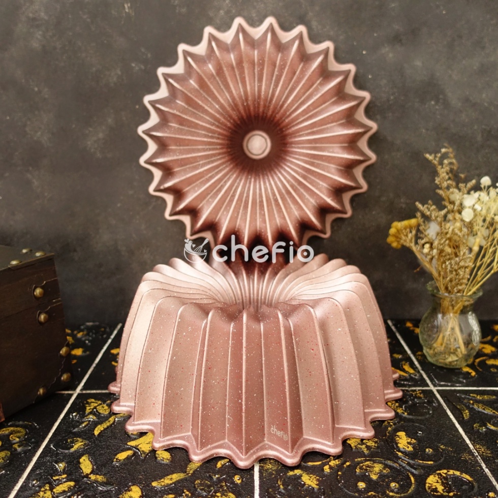 Chefio Loyang Brilliance Pan / Bundt Pan / Tulban / Nordic Style