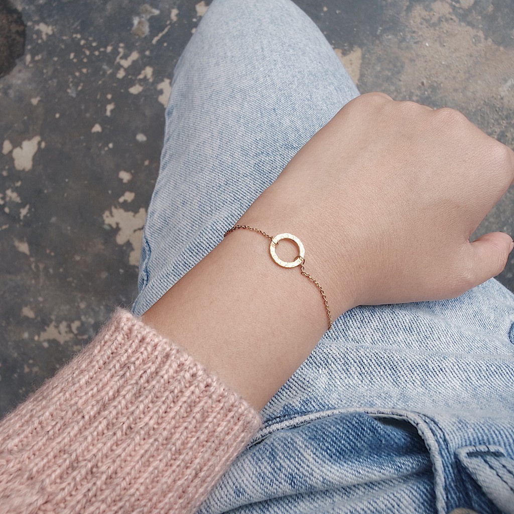 OLIVER BRACELET (STAINLESS STEEL + 18K GOLD PLATED) - ANTI KARAT