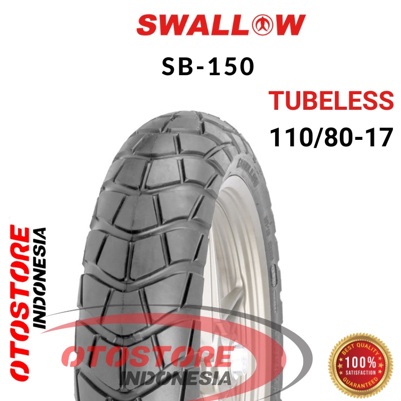 Ban Luar Motor Swallow SB-150 110/80-17 RING 17 Tubeless  ban motor