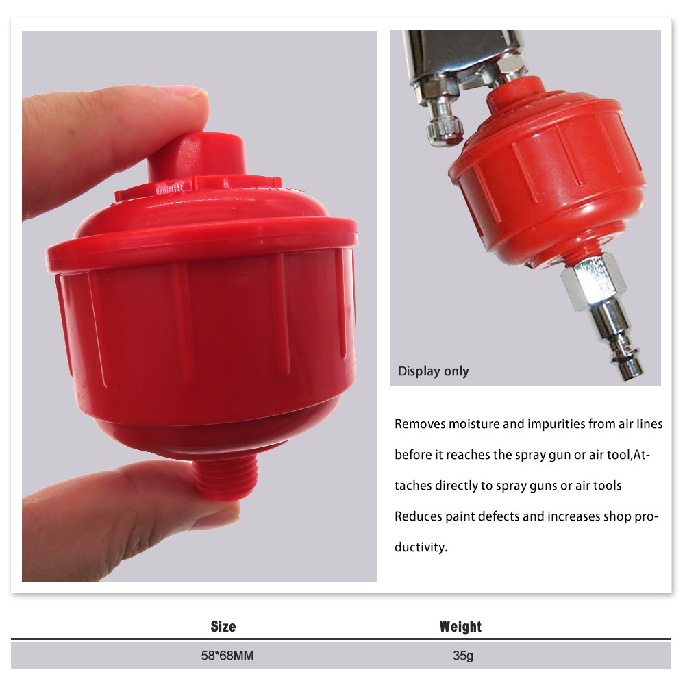 Spraygun Filter/ Filter Angin Spraygun Muat Untuk Semua Jenis Spraygun