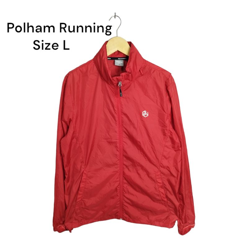 Jaket Running Polham Preloved Second Thrift