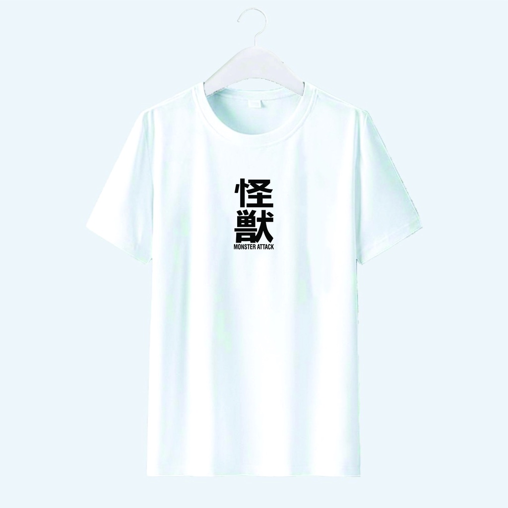 Kaos distro pria lengan pendek/kaos oblong pria wanita sablon digital