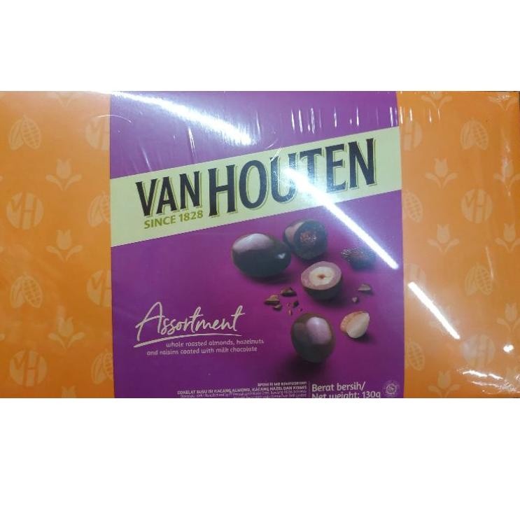 

VAN HOUTEN Dark Milk Chocolate Assortment 150gr Box