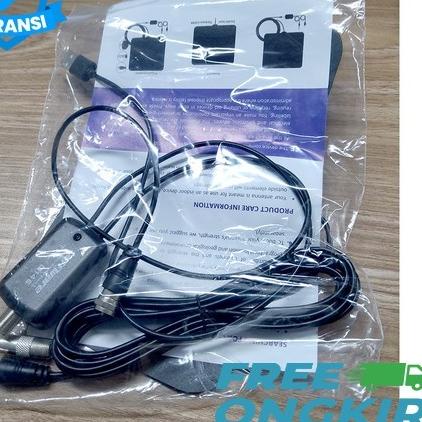 Antena TV Digital Lengkap Dengan Booster (Sinyal Kuat)