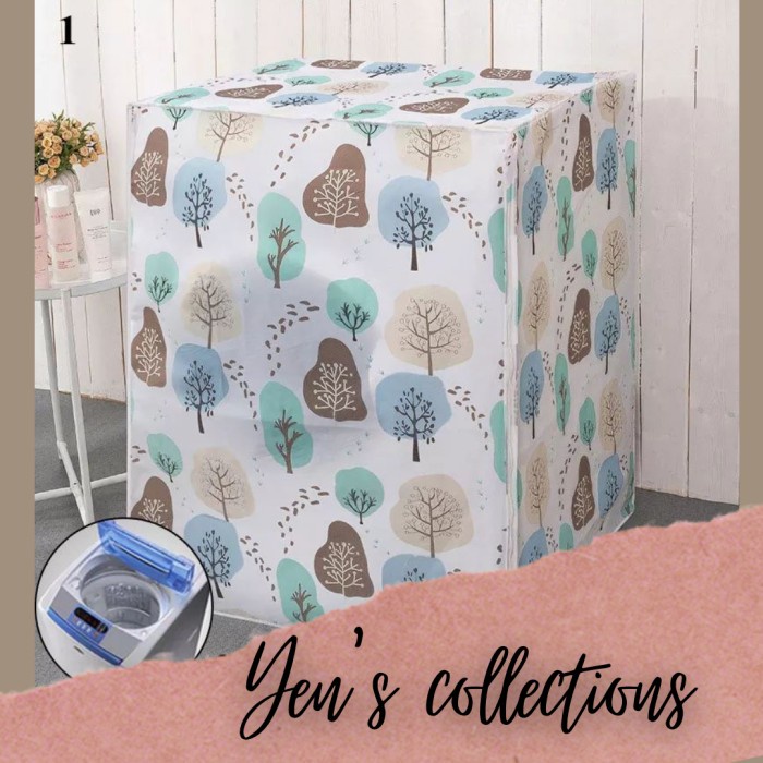 Cover Penutup Mesin Cuci Ukuran Besar 10Kg Bukaan Atas