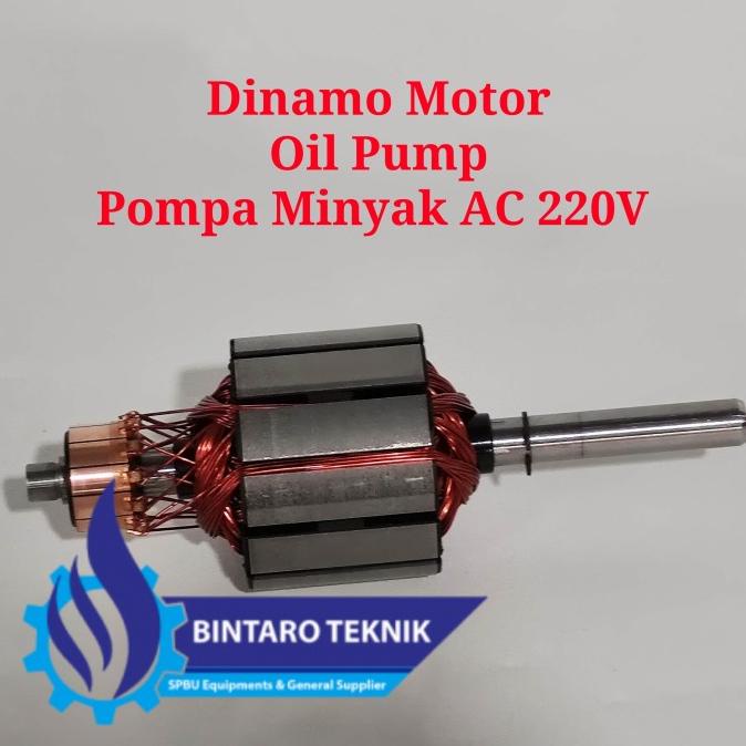 Dinamo Penggerak All Pompa Minyak Oil Pump Direct Ac 220Volt 220V