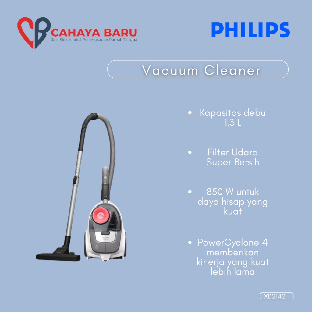 PHILIPS VACUUM CLEANER XB2142