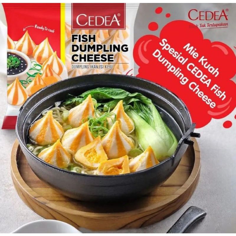 

Cedea Fish Dumpling Chesee /olahan ikan isi keju