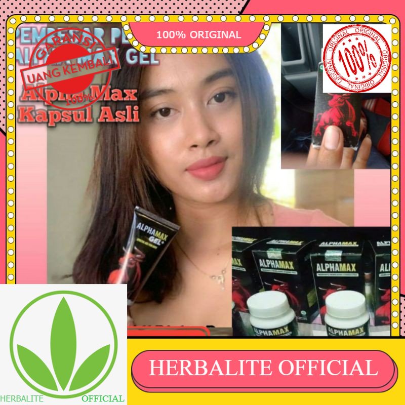 100% ORIGINAL jual alphamax capsul aali alphamax gel terbaik no 1 original