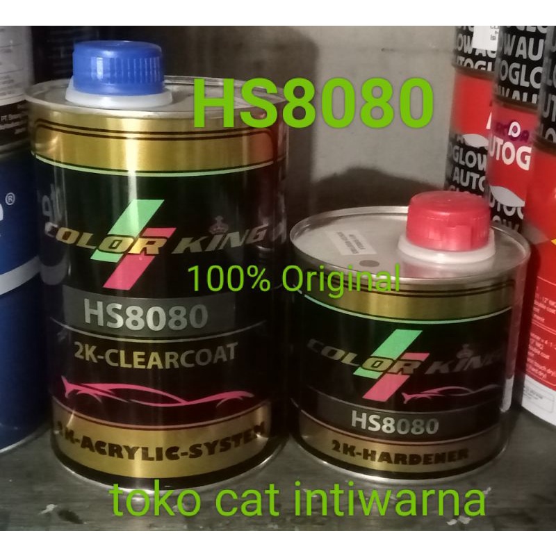 colorking HS8080 2k clearcoat1L + hardener 0,5L