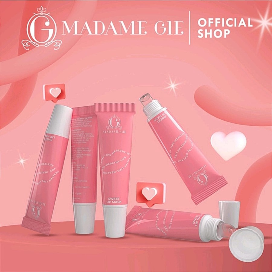 SWEET LIP MASK WITH SCRUB MADAME GIE 10gr