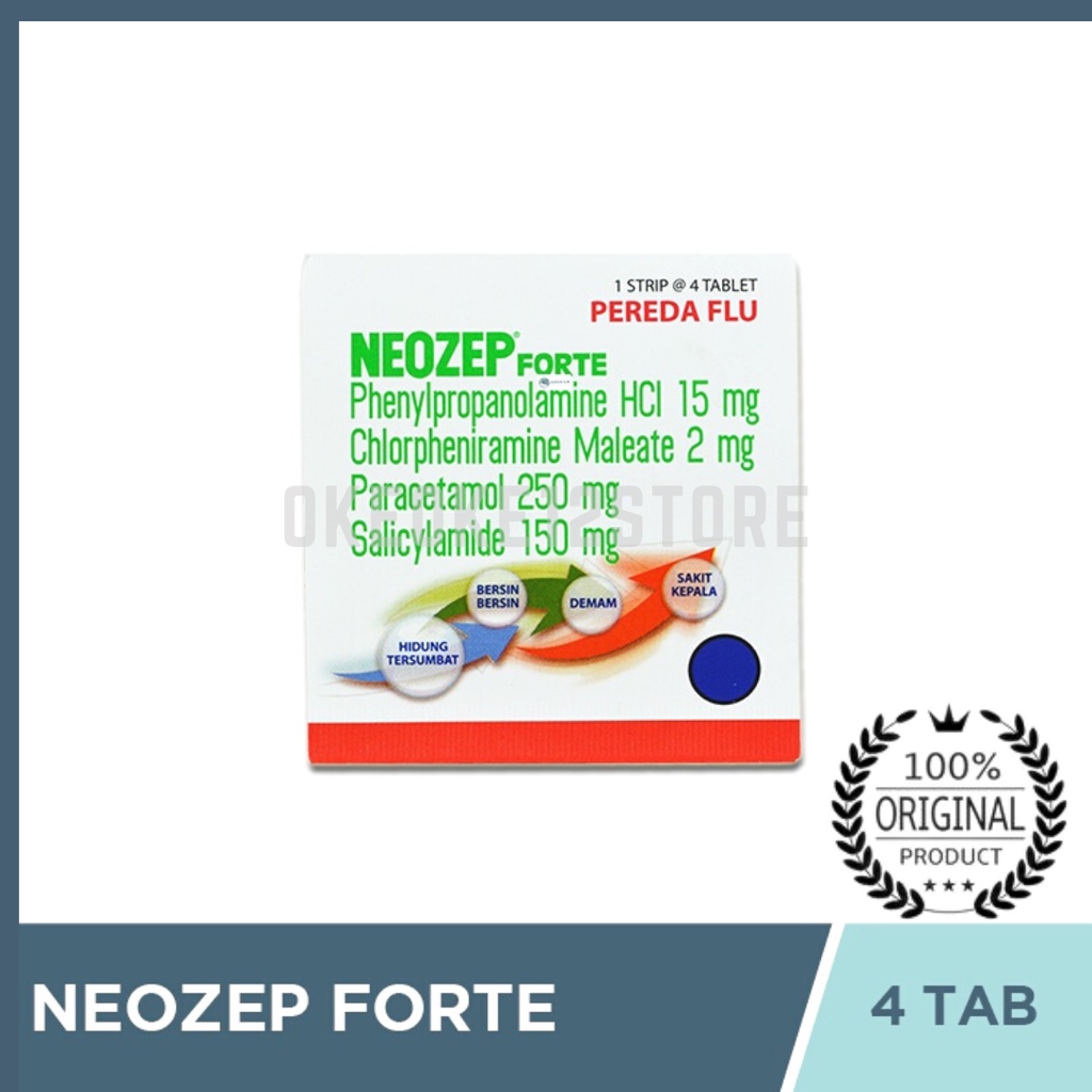 Neozep forte 4tablet