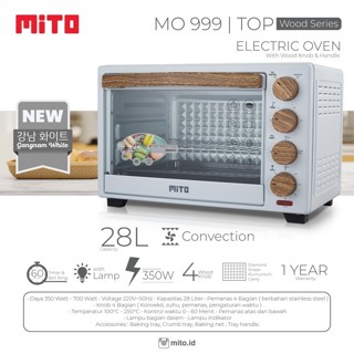 Jual Mito Mo Top Oven Listrik Liter Shopee Indonesia