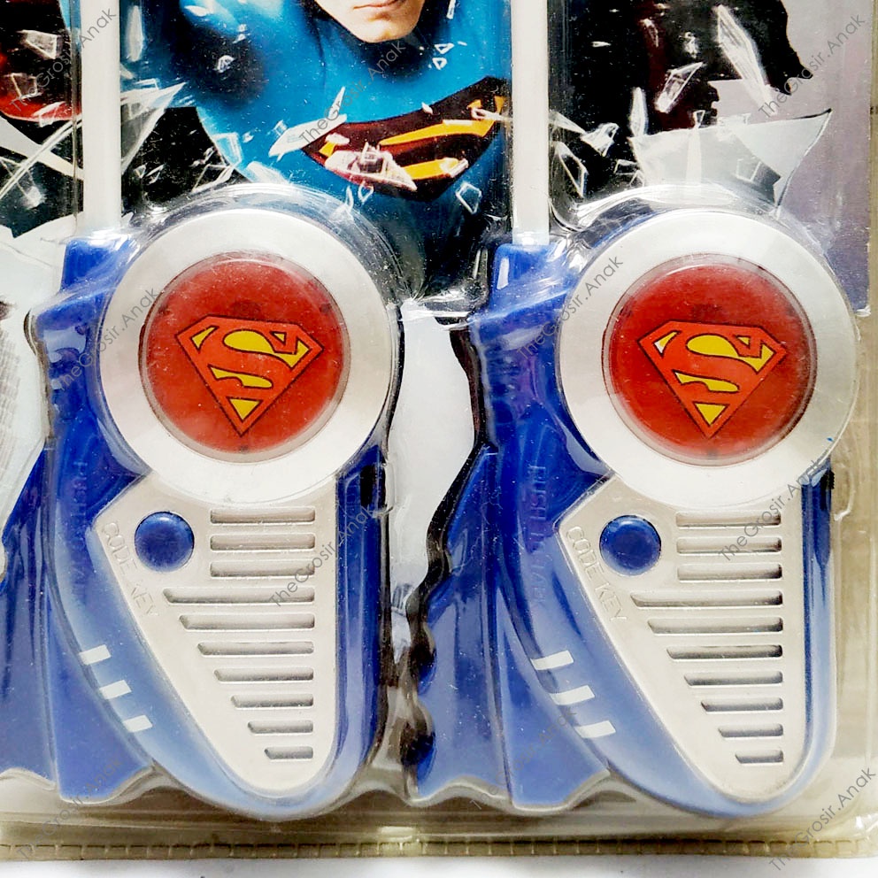 Walkie Talkie Superhero Superman Avengers Captain America