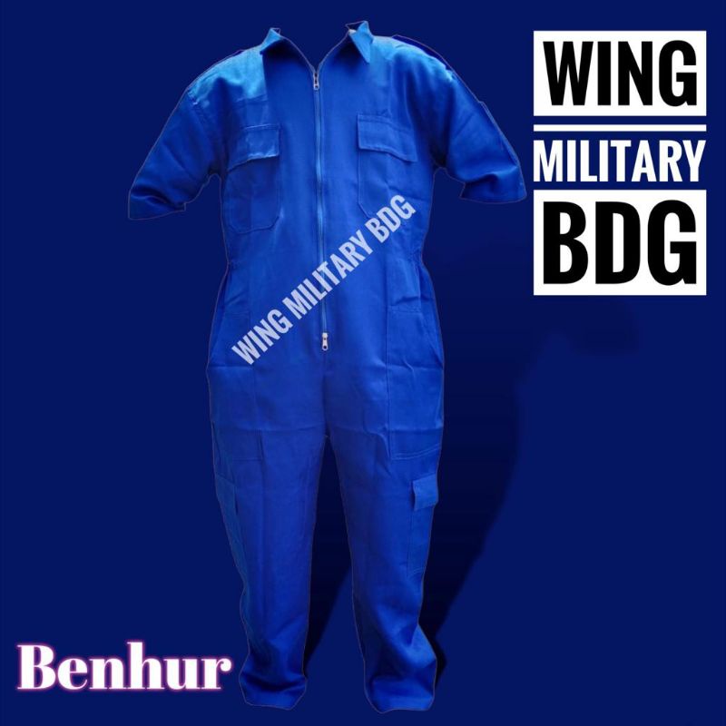 katelpak wearpack lengan pendek/coverall baju bengkel termurah