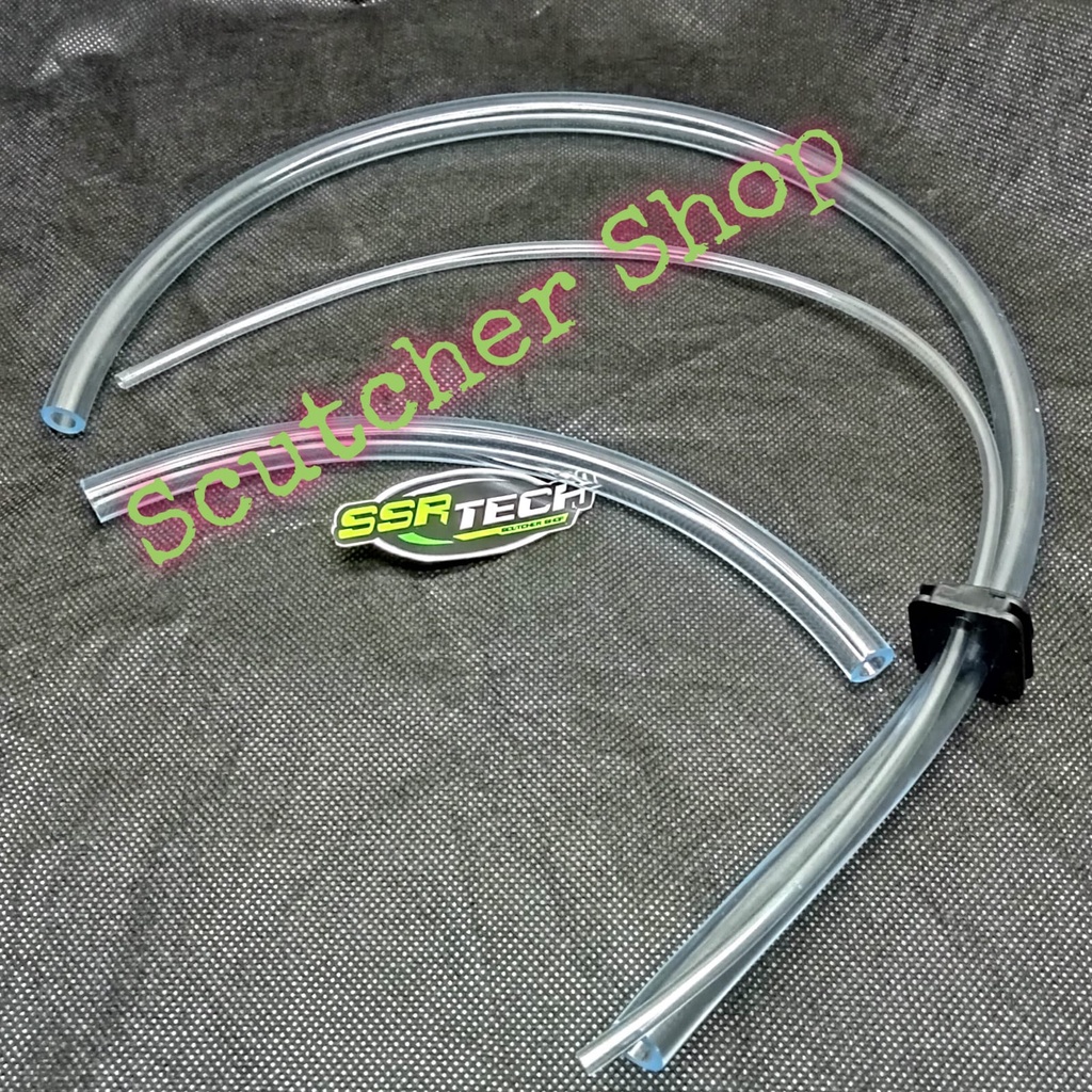Selang Oli samping Selang Bensin Bening Set Grade A