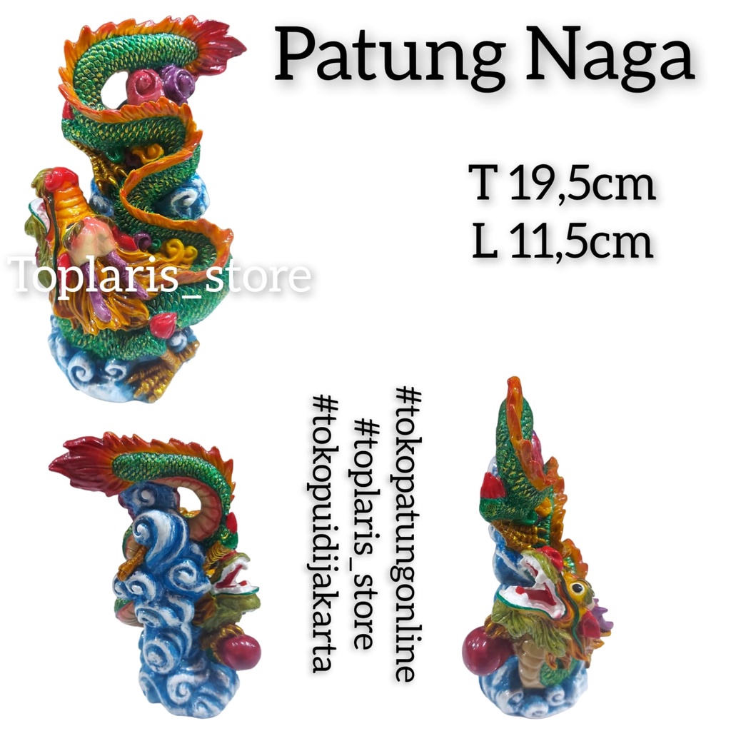 Patung Naga Fiber New 023