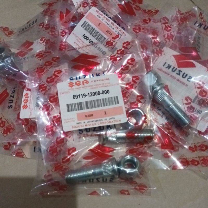 BAUT RODA HUB BOLT PENDEK SHORT BAUT RODA FUTURA BAUT RODA CARRY BAUT RODA EXTRA