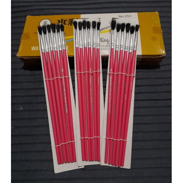 

Paket Kuas Lukis Pagoda 1 Strip Isi 6 PCS