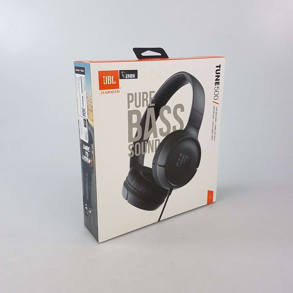 JBL Tune On-ear Headphone - T500 - Black