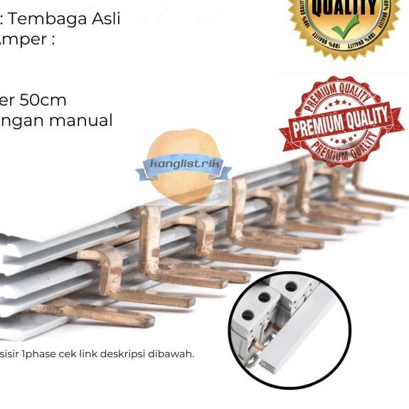 BUSBAR SISIR MCB 3 PHASE SISIR MCB 3P 63A 100A - 63A