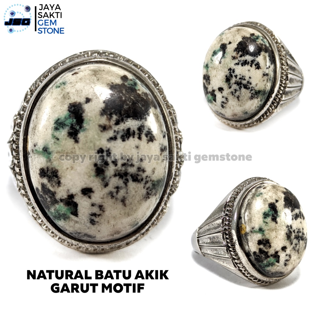 Natural Batu Akik Pancawarna Garut Motif PGO14