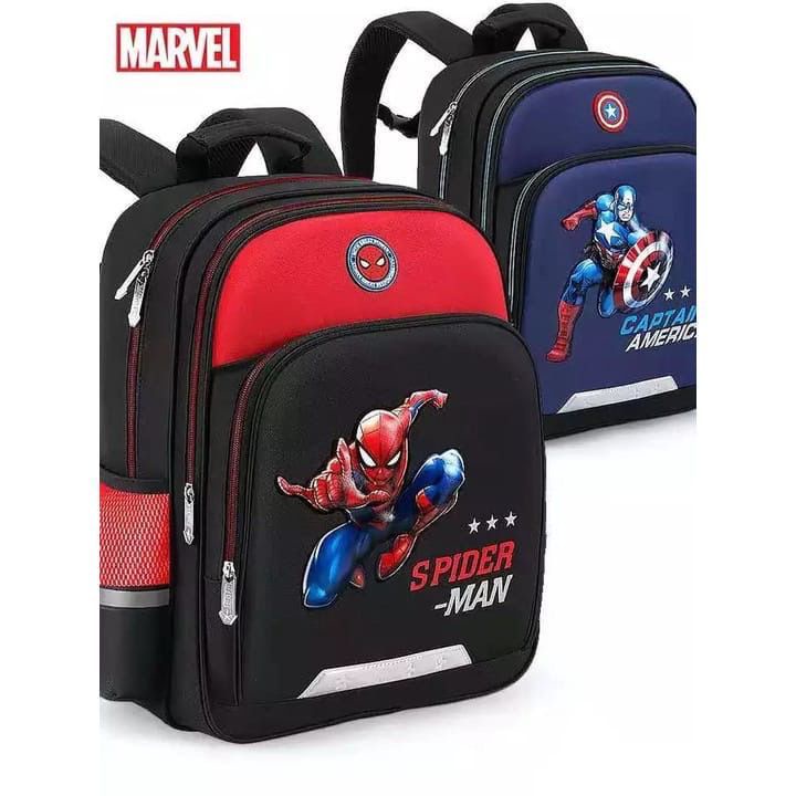 tas sekolah anak laki laki anak perempuan sd smp multifungsi MARVEL KECIL