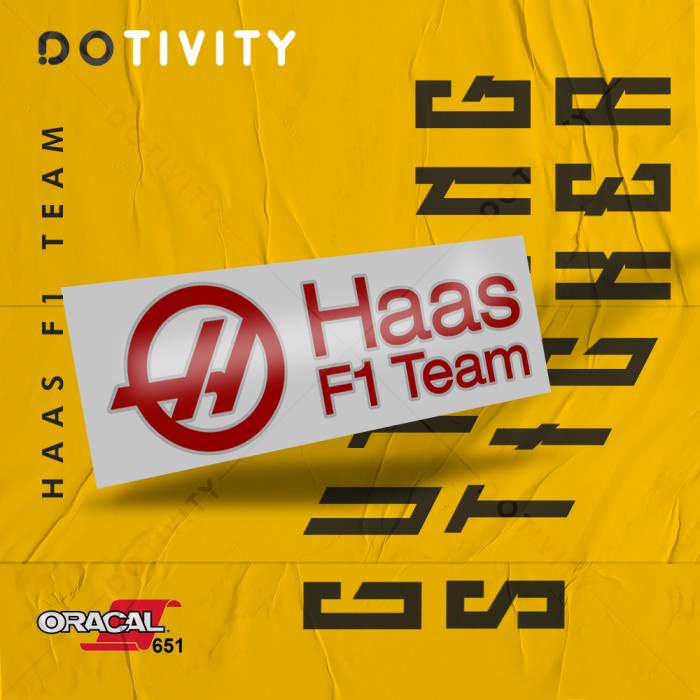

Cutting Sticker HASS F1 TEAM V4