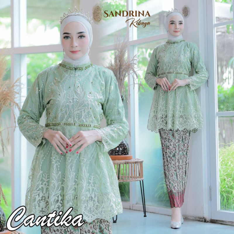 Atasan kebaya tille /kebaya modern/kebaya cantika/kebaya pesta dan wisuda/kebaya busui/kebaya terbaru/pagar ayu