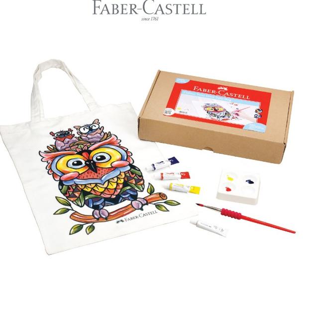 

Faber-Castell Creative Art Series Colour Your Own Totebag