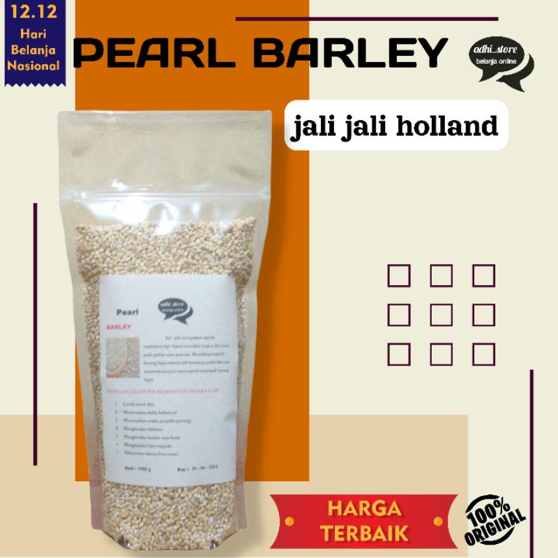 Pearl barley biji jali jali 1kg