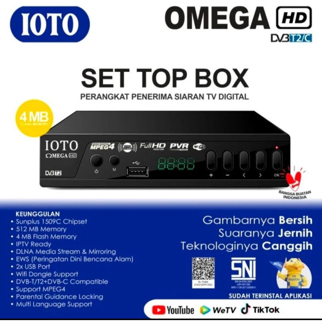 Set top box OMEGA-IOTO