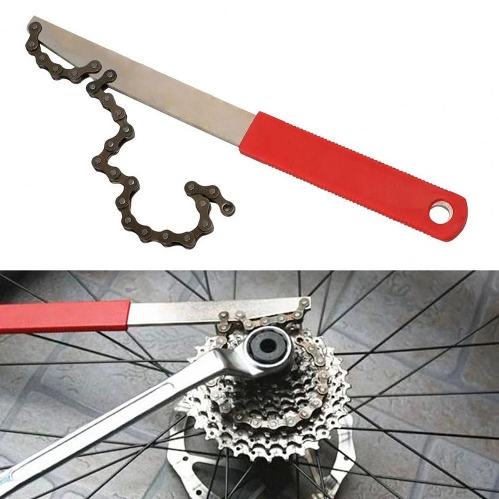 Lanfy Flywheel Removal Wrench MTB Rantai Sepeda Bike Repair Tool Kaset Sprocket Sprocket Remover Alat Pelepas Cambuk Rantai Sepeda