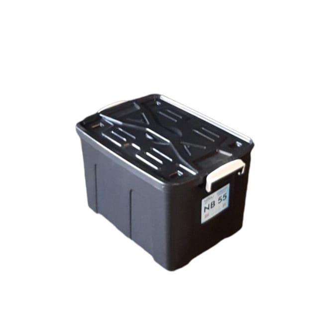 DM - Nobu CB 55 Hitam / Container Box / Kontainer Tempat Penyimpanan