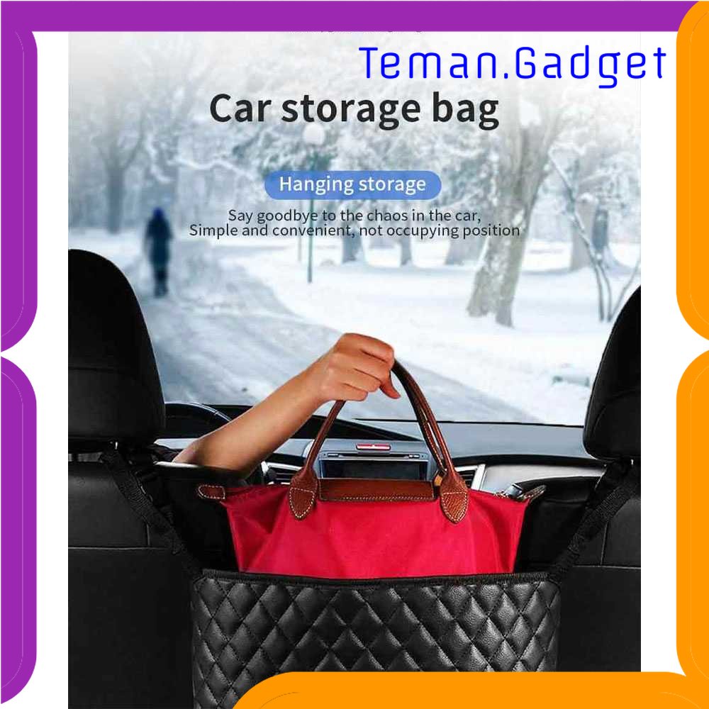 TG-TRV SEAMETAL Tas Gantung Mobil Middle Box Seat Hanger Organizer - C40701