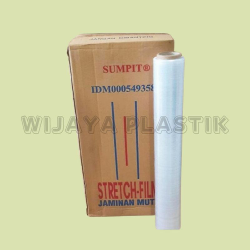 PLASTIK STRETCH FILM WRAPPING MERK SUMPIT 50CM