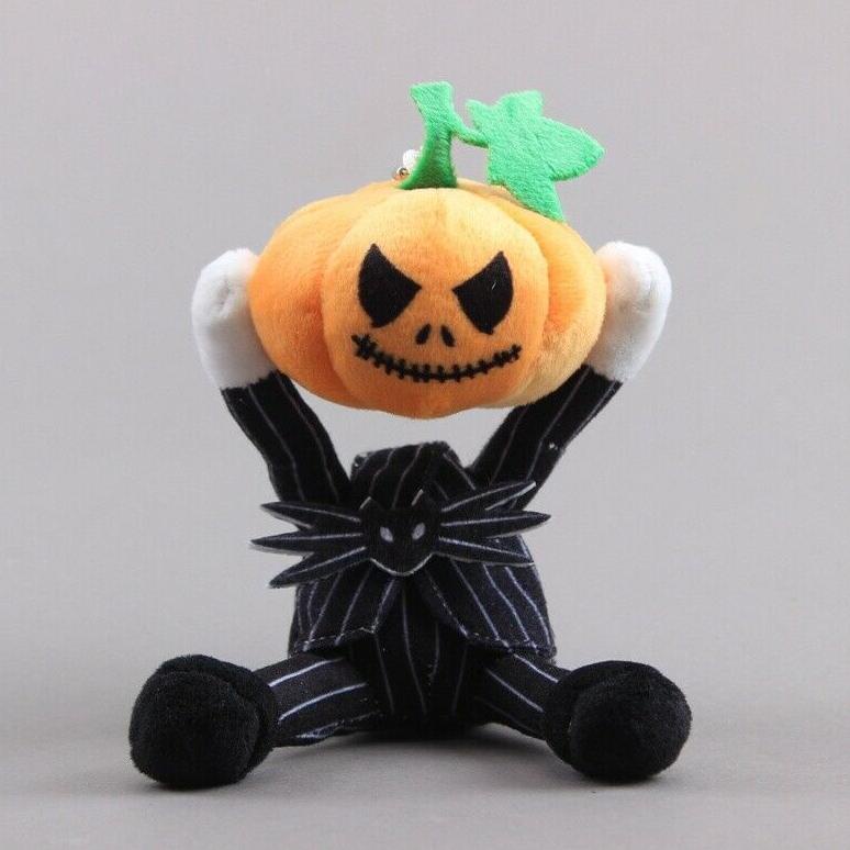 PRODUK- GANTUNGAN KUNCI JACK SKELLINGTON THE NIGHTMARE BEFORE CHRISTMAS 12CM BONEKA JACK SKELLINGTON