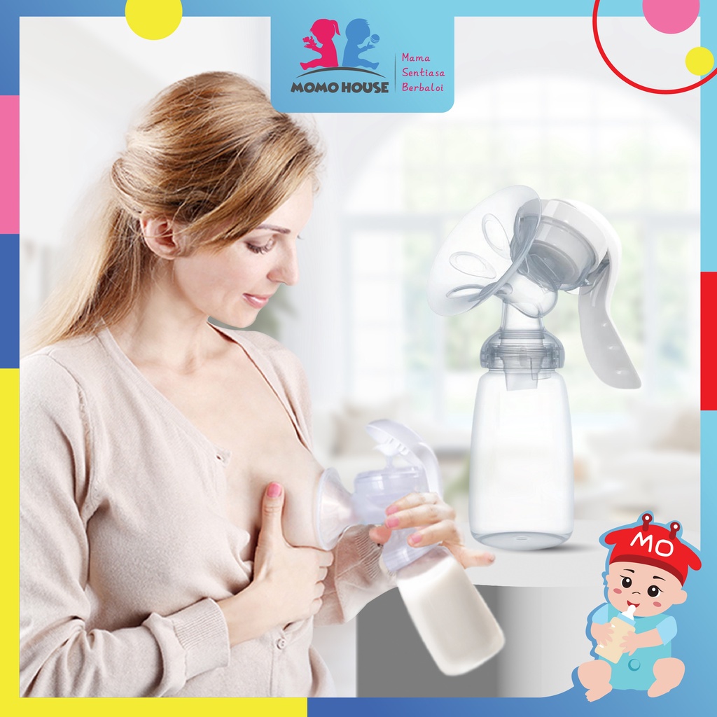 MOMO HOUSE Pompa ASI Manual Silikon Pumping Asi Manual Breast Pump Silikon
