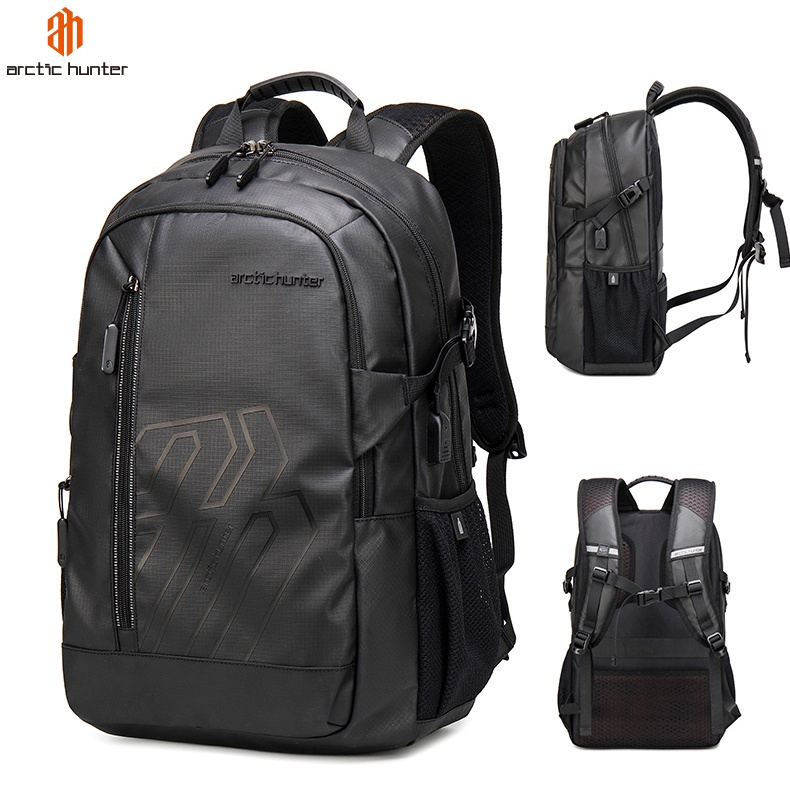 B00387 Arctic Hunter Tas Ransel Kasual Backpack Laptop 15.6 Inch