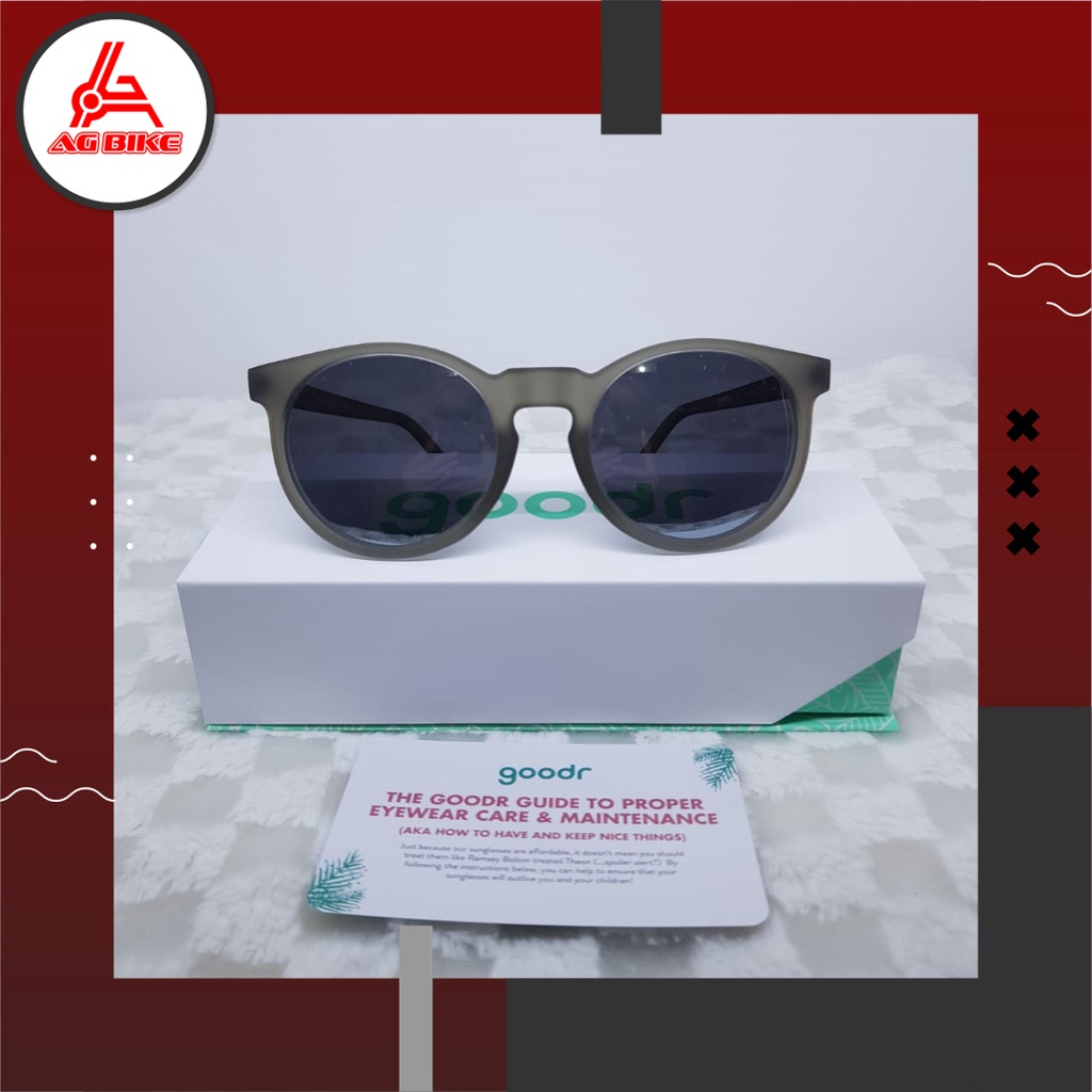 Goodr Kacamata Olahraga CG series - They Were Out Of Black Goodr Sunglasses kaca mata pria wanita