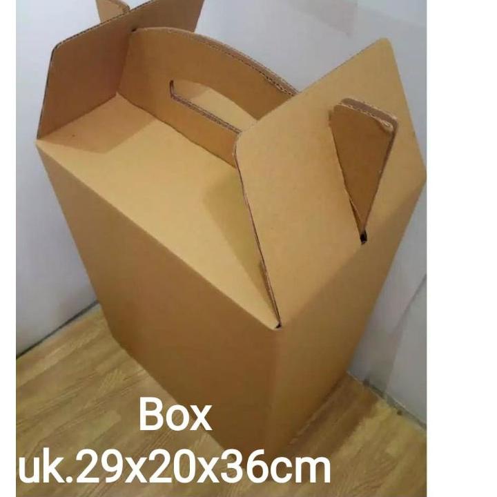 

Box 29x20x36cm(Jinjing polos)/Kardus jinjing/Hampers/Packaging ぼ