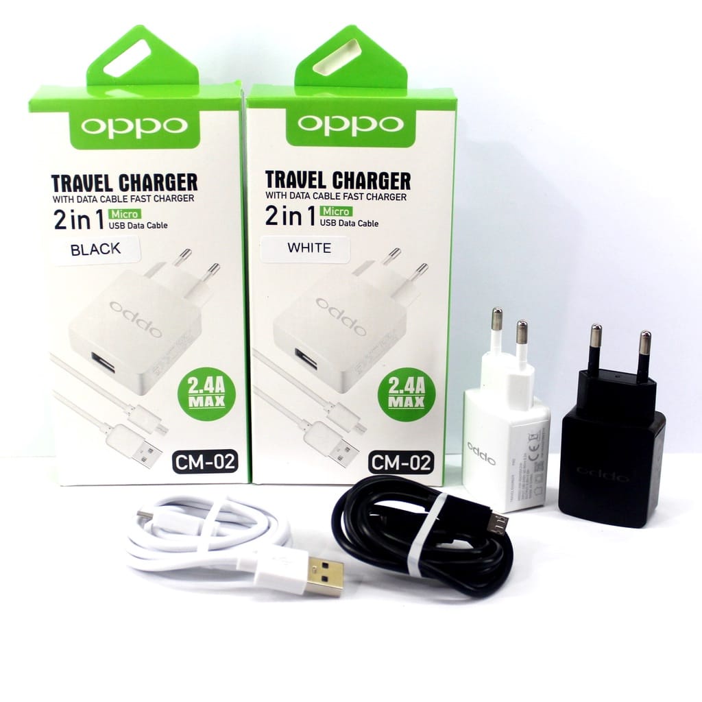 (COD)CASAN TRAVEL CHARGER TC 2.4A MAX CM-02 FAST CHARGER MICRO OPPO sama VIVO