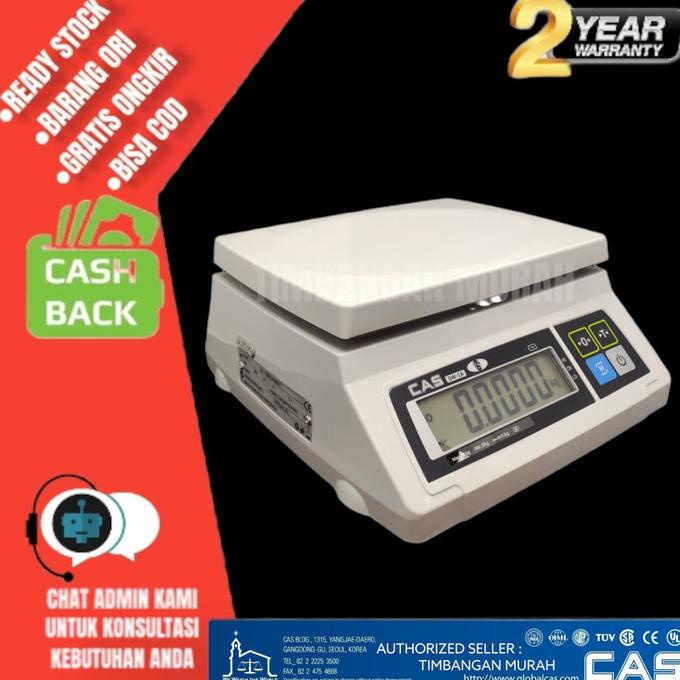TIMBANGAN MEJA DIGITAL CAS SW-1A/TIMBANGAN KUEH/SEMBAKO/ sarang walet barang promo