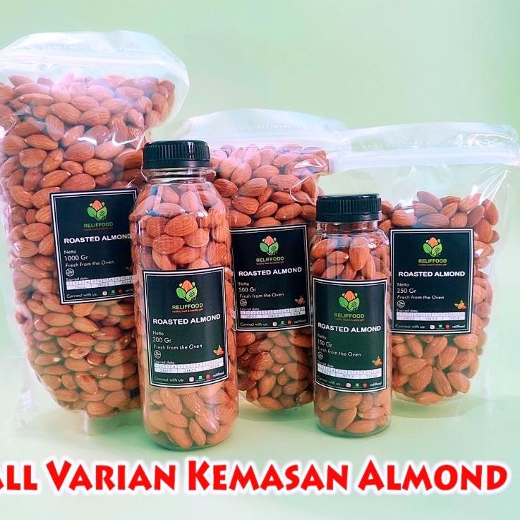 

㊐ ROASTED ALMOND - KACANG ALMOND PANGGANG KUPAS 1kg ↺