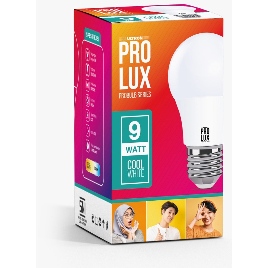 LAMPU LED PROBULB SERIES 9 WATT BOHLAM LED 9w LAMPU LED PROLUX 9 WATT