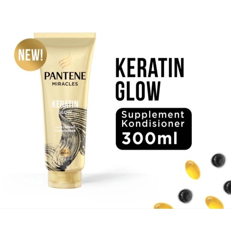 Pantene Conditioner Miracles Keratin Glow 300ml