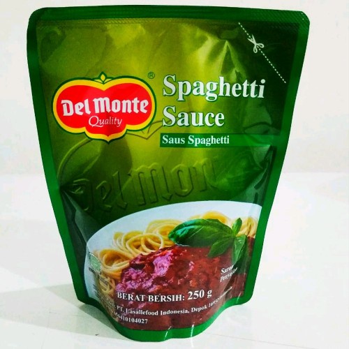 

Delmonte Saus Spagheti Spaghetty Sauce Pouch 200 gr