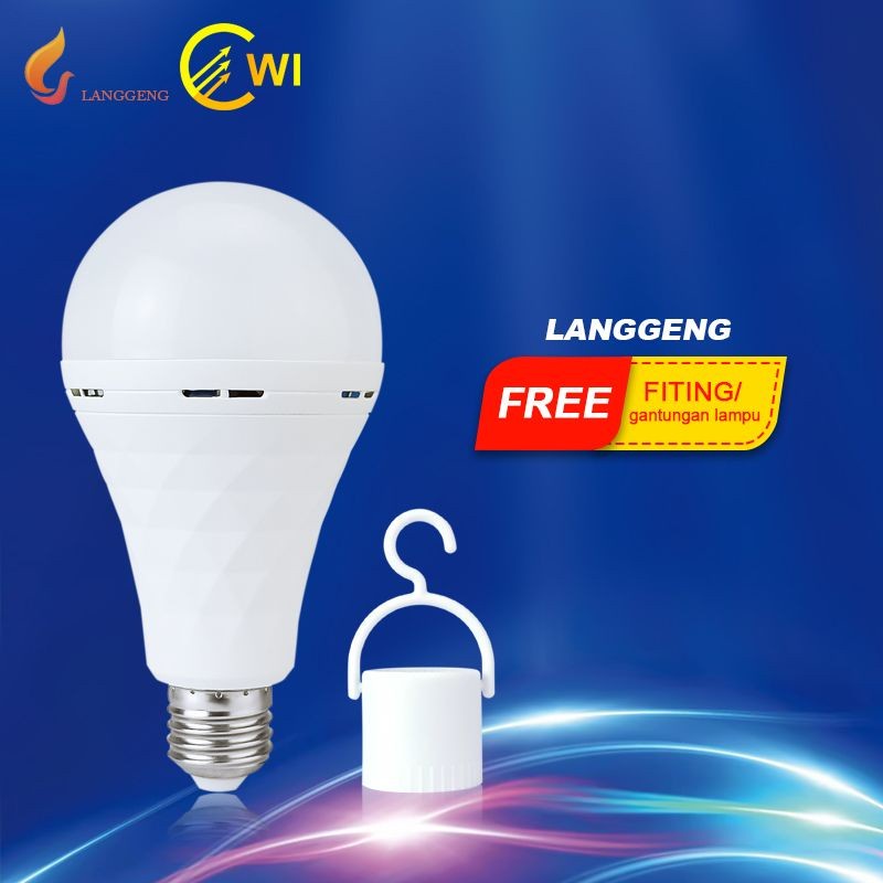 Lampu Emergency LED 10 Watt Langgeng / Magic Lamp 10W Langgeng